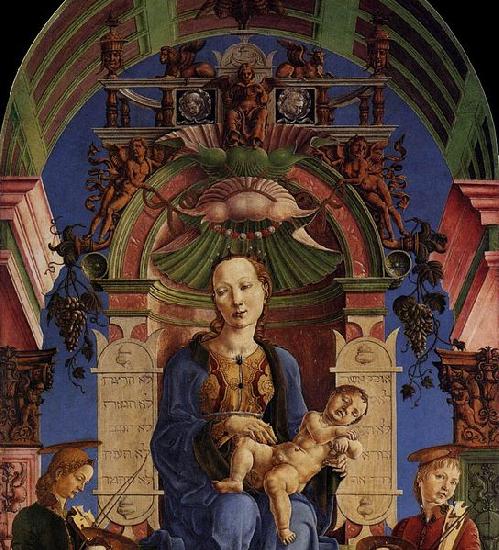 Cosme Tura Madonna with the Child Enthroned Germany oil painting art